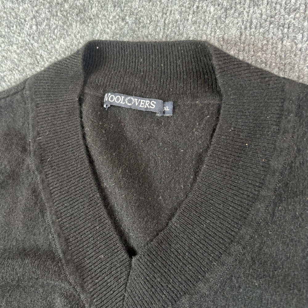 Woolovers Jumper, X-Large, Merino Wool‎ Cashmere,Golfing Pullover Sweater